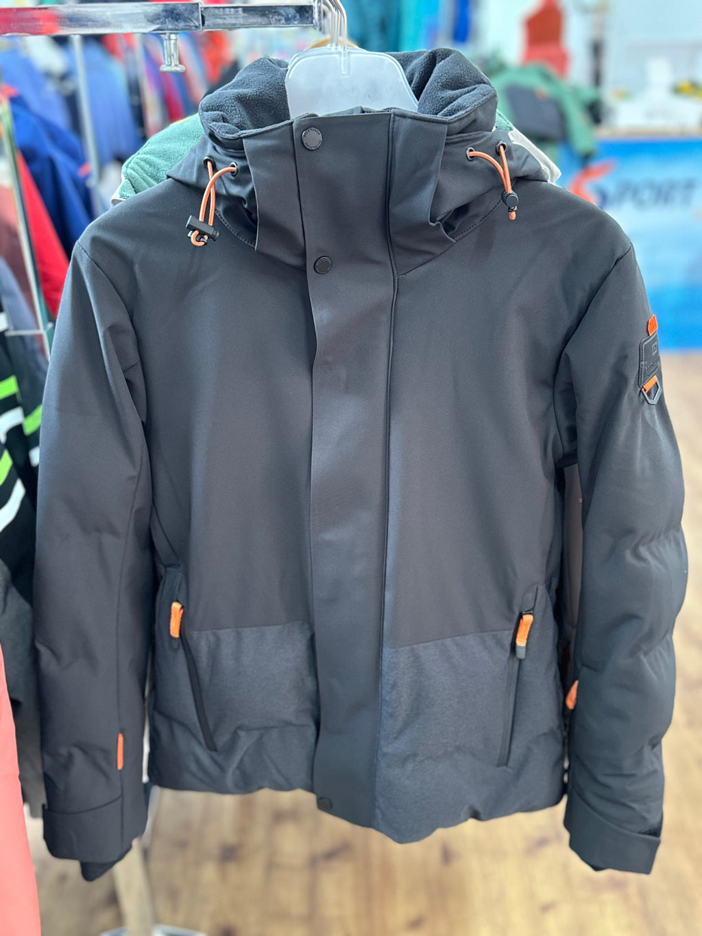 Belowzero Ski- / Outdoor Jacke Dunkelblau Grau