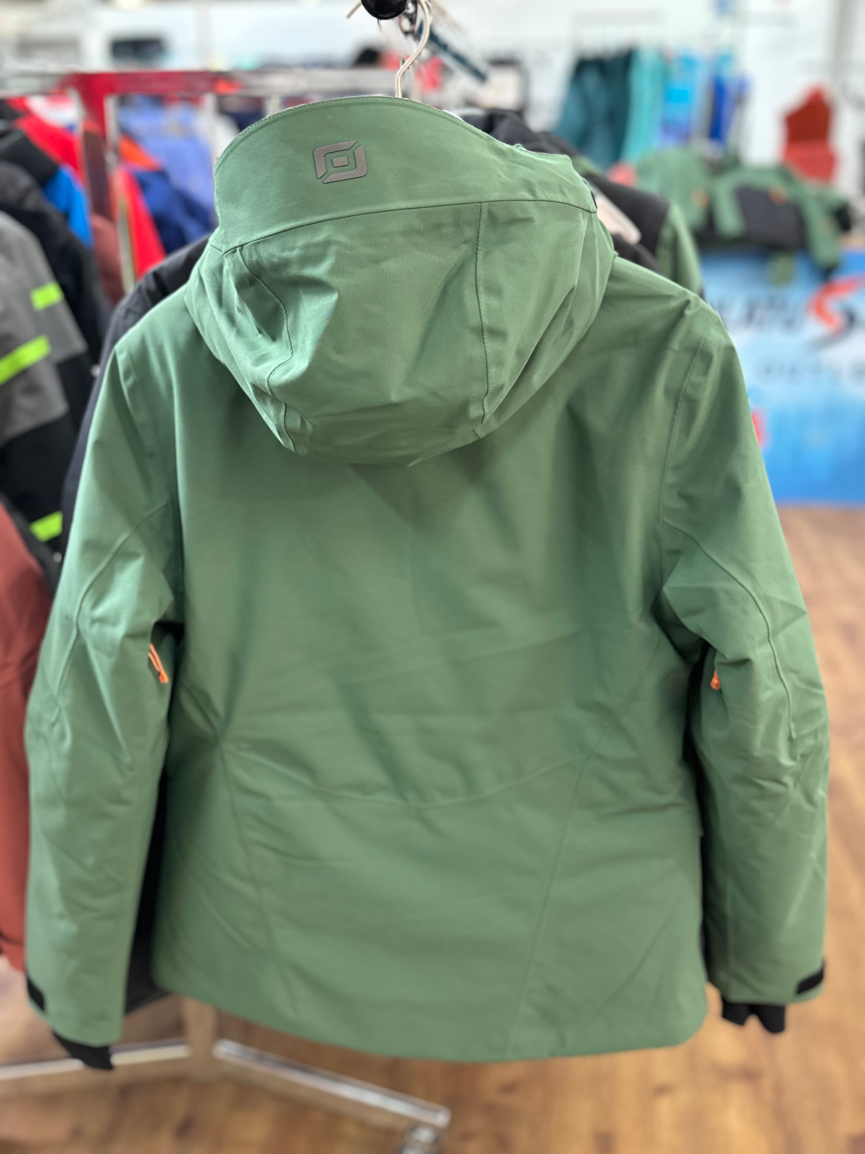 Belowzero Ski- / Outdoor Jacke Dunkelgrün Schwarz