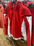 Rot/weisse Ski-Jacke Damen Marke: Descente
