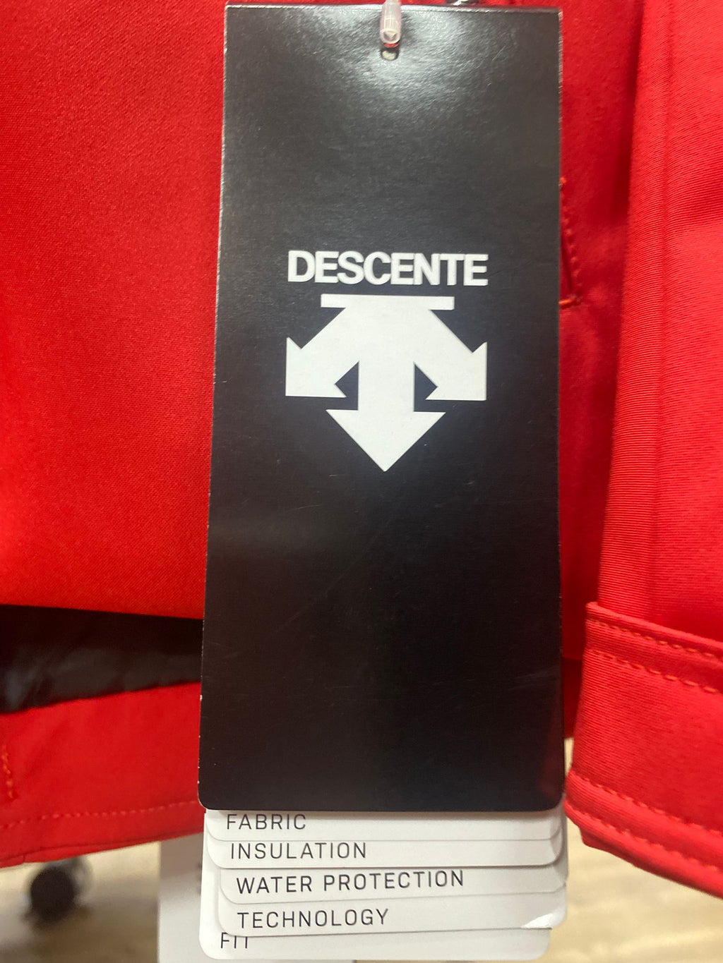 Rote Ski-Jacke Damen