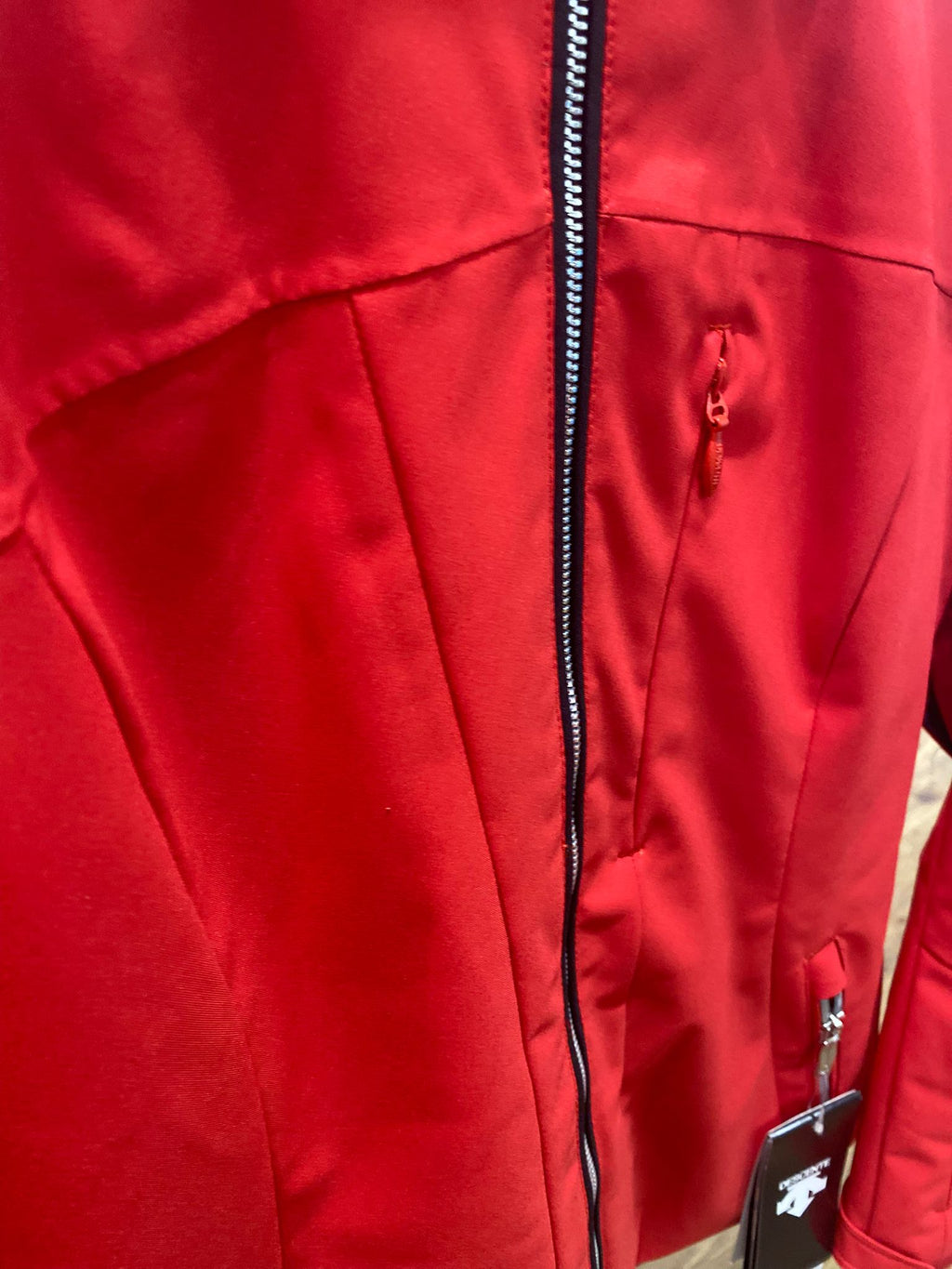 Rote Ski-Jacke Damen