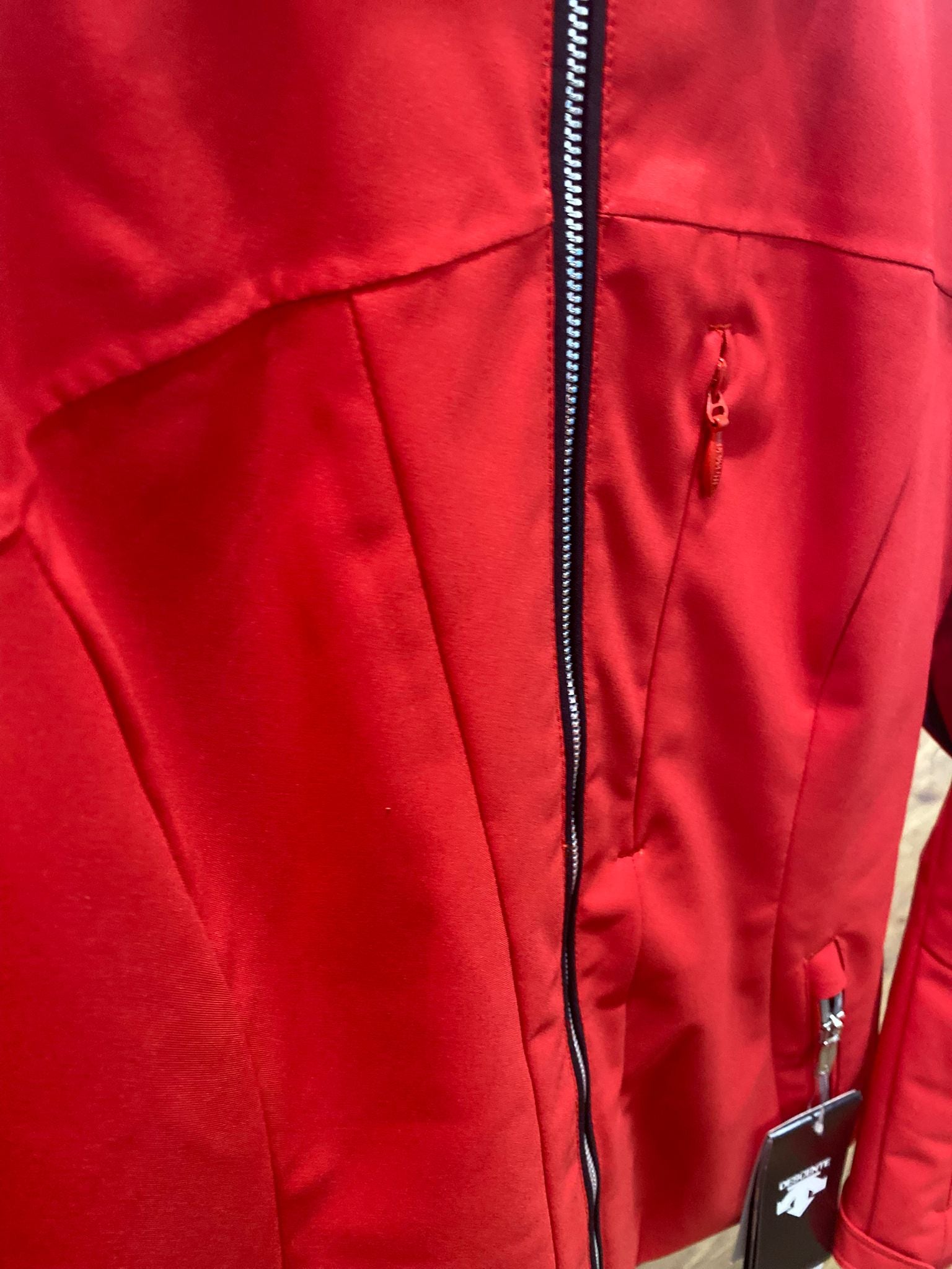 Rote Ski-Jacke Damen