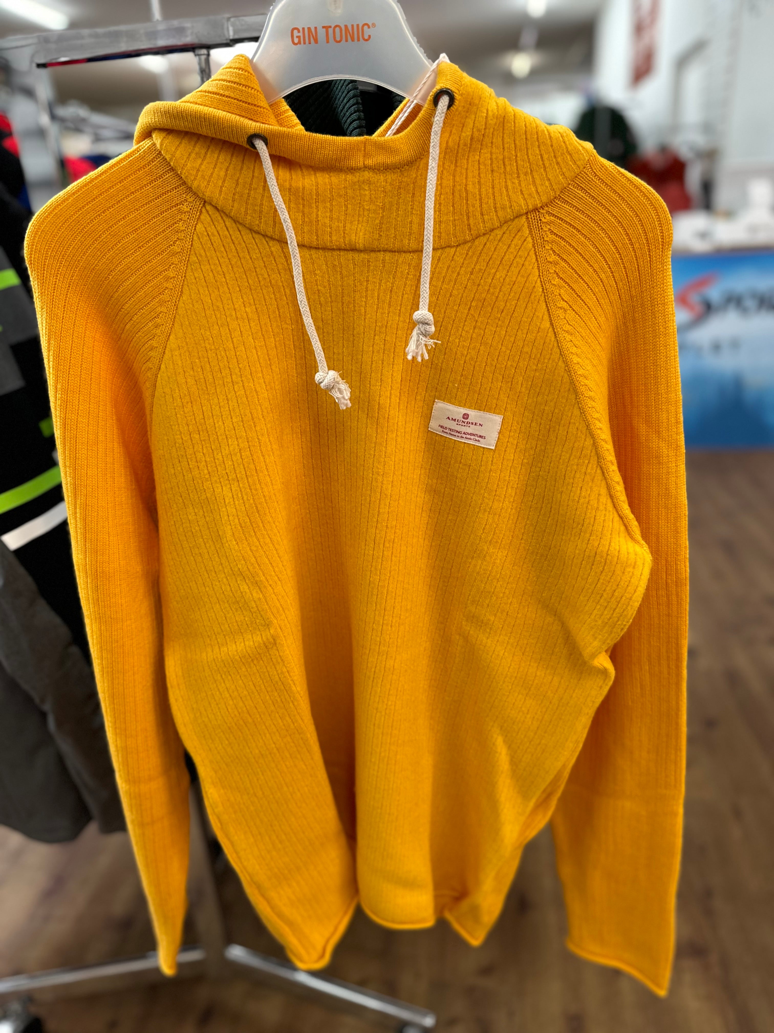 Amundsen Sports Pullover Gelb